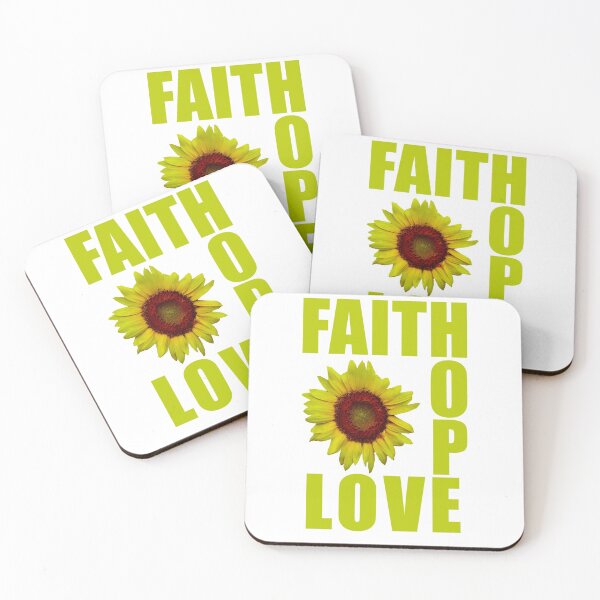 Item preview, Faith Hope Love Sunflower designed and sold by Brad Chambers.