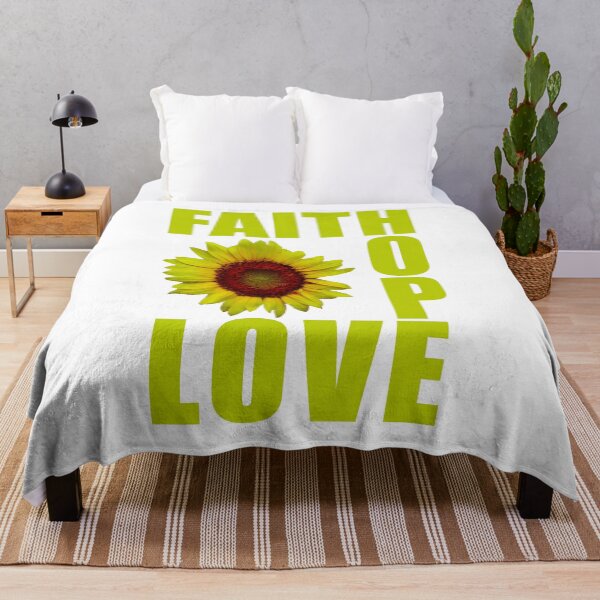Item preview, Faith Hope Love Sunflower designed and sold by Brad Chambers.