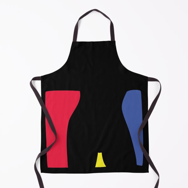 Item preview, Abstract silhouette, negative space, primary colors #2 designed and sold by Ricogfx.
