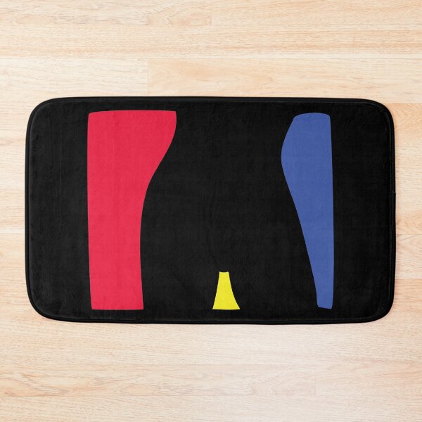 Item preview, Abstract silhouette, negative space, primary colors #2 designed and sold by Ricogfx.