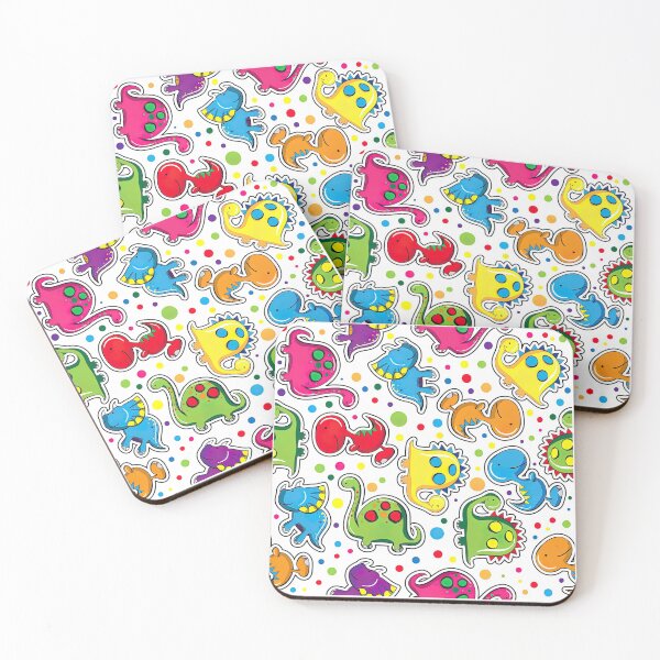 Item preview, Colorful Dinosaur Seamless Pattern, Dinosaur Seamless Pattern Design designed and sold by graphic-genie.