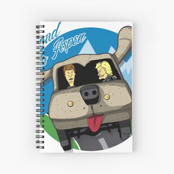 Road to aspen Spiral Notebook