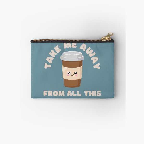 Item preview, Take me away from all this, kawaii coffee designed and sold by 1DaisyChainLane.