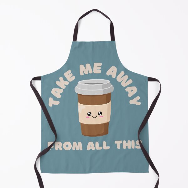Item preview, Take me away from all this, kawaii coffee designed and sold by 1DaisyChainLane.