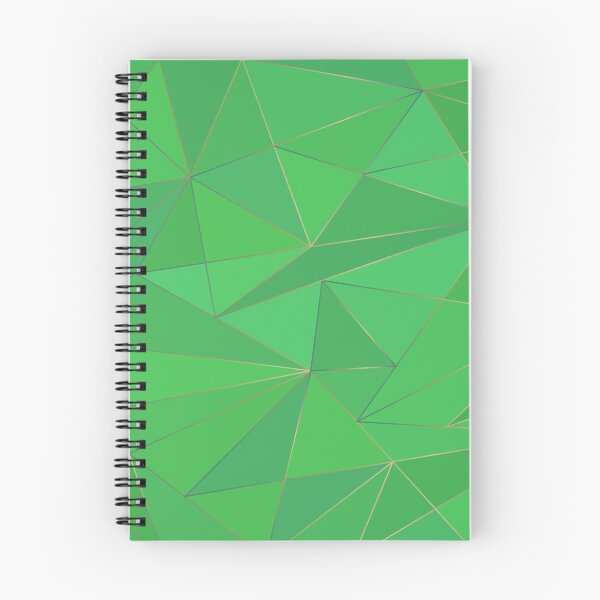 Item preview, Green metal low poly background designed and sold by CutieBlue.