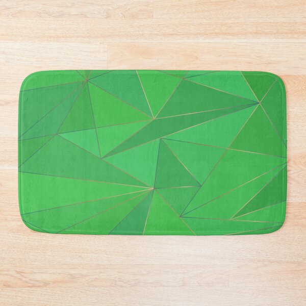 Item preview, Green metal low poly background designed and sold by CutieBlue.