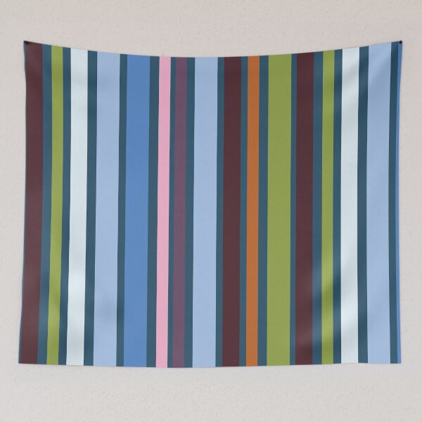 Item preview, Coneflower Wide Stripe designed and sold by FrancesPoff.