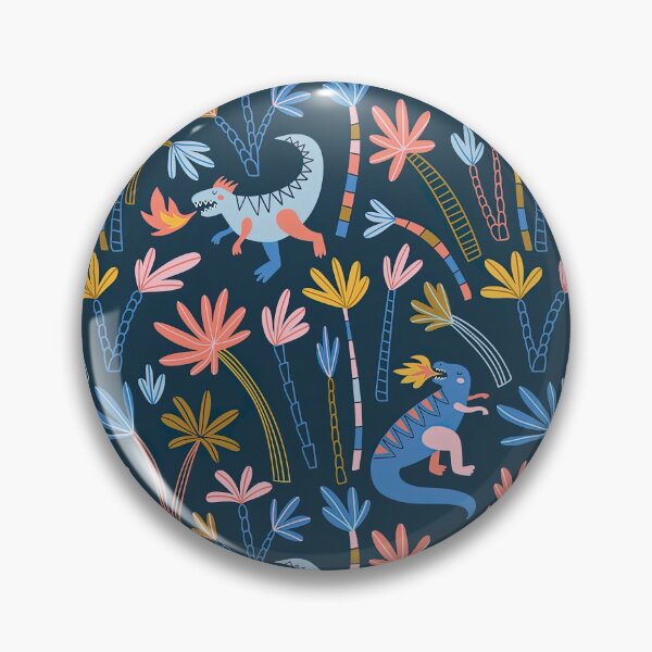 Item preview, Dinosaur Seamless Pattern, Dinosaur Seamless Pattern Design designed and sold by graphic-genie.