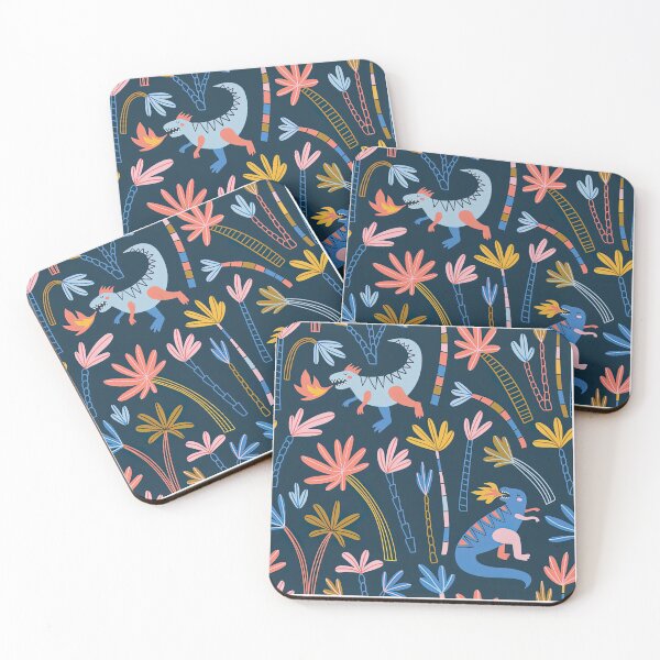 Item preview, Dinosaur Seamless Pattern, Dinosaur Seamless Pattern Design designed and sold by graphic-genie.