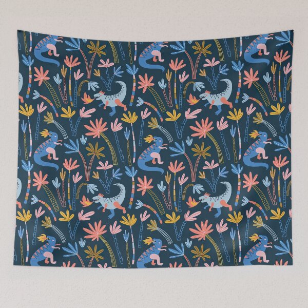 Item preview, Dinosaur Seamless Pattern, Dinosaur Seamless Pattern Design designed and sold by graphic-genie.