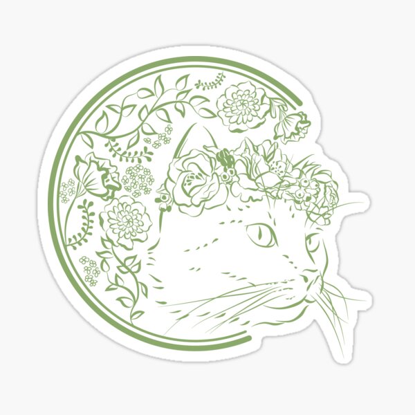 Hanako Season of Spring Sticker