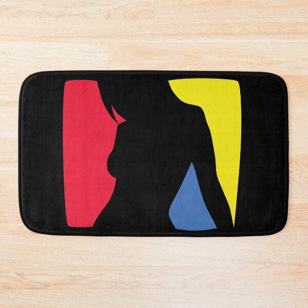 Item preview, Abstract silhouette, negative space, primary colors #3 designed and sold by Ricogfx.