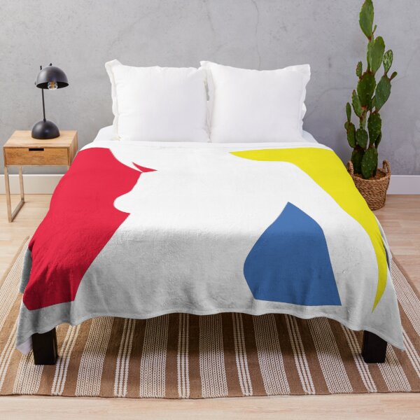 Item preview, Abstract silhouette, negative space, primary colors #3 designed and sold by Ricogfx.