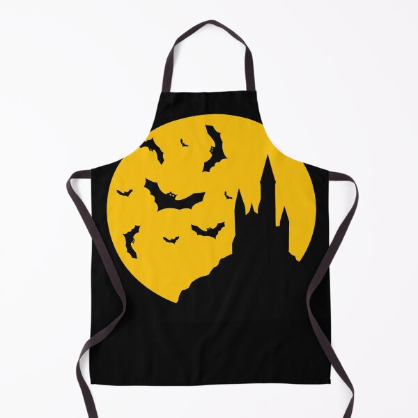 Item preview, Horror bats moon and castle designed and sold by Heritees.