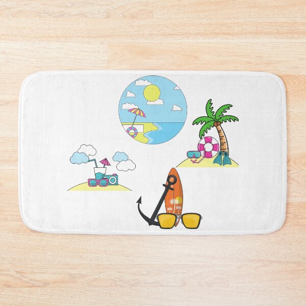 Item preview, Summer Beach Days Pack - cute designed and sold by Amalzaki.