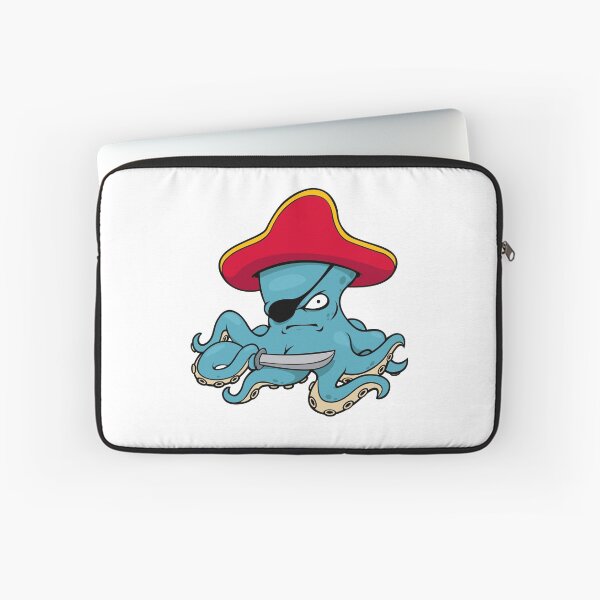 Item preview, Pirate funny octopus designed and sold by Heritees.