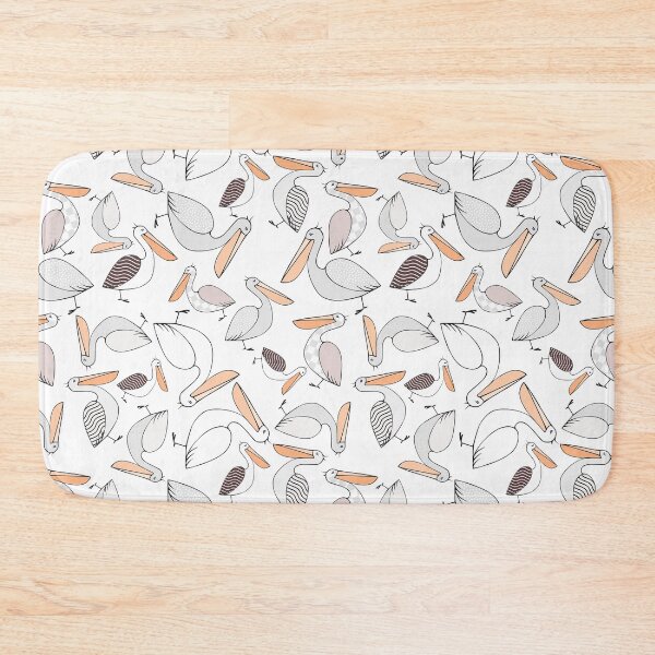 Item preview, Pelicans Galore Seamless Pattern designed and sold by anzelas.