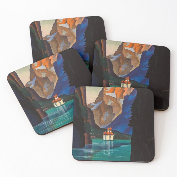 Item preview, Der Königssee - German Travel Poster designed and sold by redoARTstore.