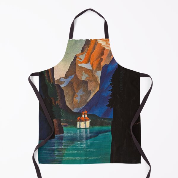 Item preview, Der Königssee - German Travel Poster designed and sold by redoARTstore.