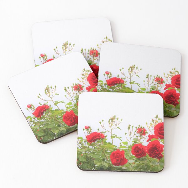 Item preview, red rose flowers garden designed and sold by sbrstore.