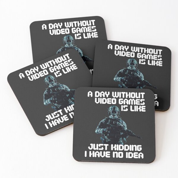 Item preview, ZERO GAMES, WITHOUT GAMES, NO KIDDING, GAMES MAKE A DAY, GAMING MEME, designed and sold by R B Chrystal.