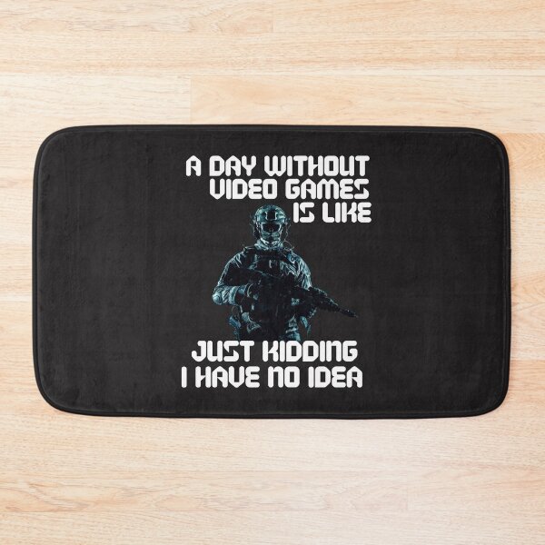 Item preview, ZERO GAMES, WITHOUT GAMES, NO KIDDING, GAMES MAKE A DAY, GAMING MEME, designed and sold by R B Chrystal.