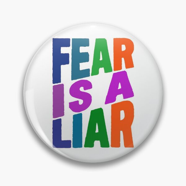 Item preview, Fear is a liar designed and sold by plushism.