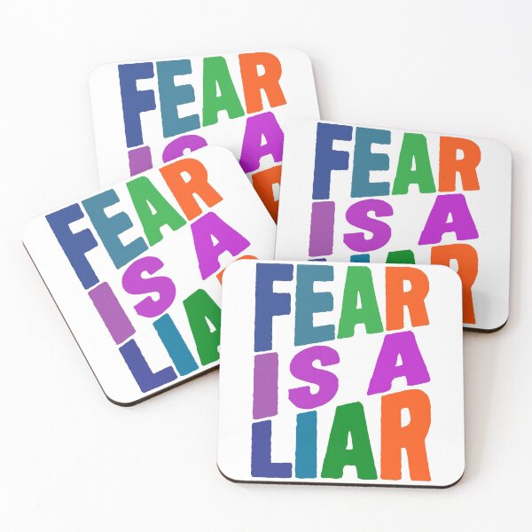 Item preview, Fear is a liar designed and sold by plushism.