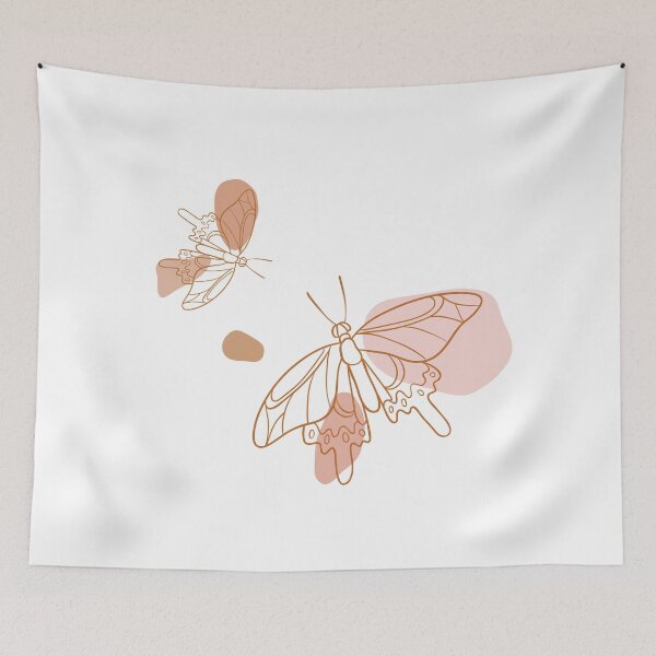 Aperçu de l'œuvre Dessin au trait papillon créée et vendue par Le Moonie.