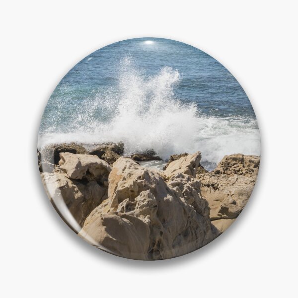 Item preview, Sculpted by Waves - Corona Del Mar Coast in Orange County California designed and sold by Georgia Mizuleva.