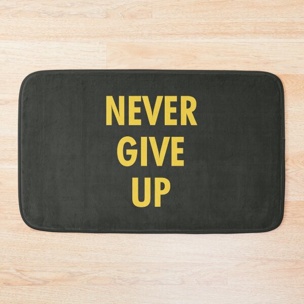Item preview, Never Give Up designed and sold by PabloPatterns.