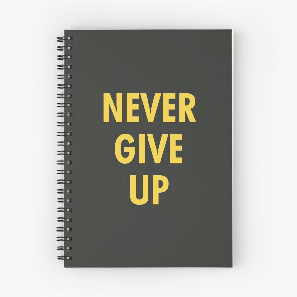 Item preview, Never Give Up designed and sold by PabloPatterns.