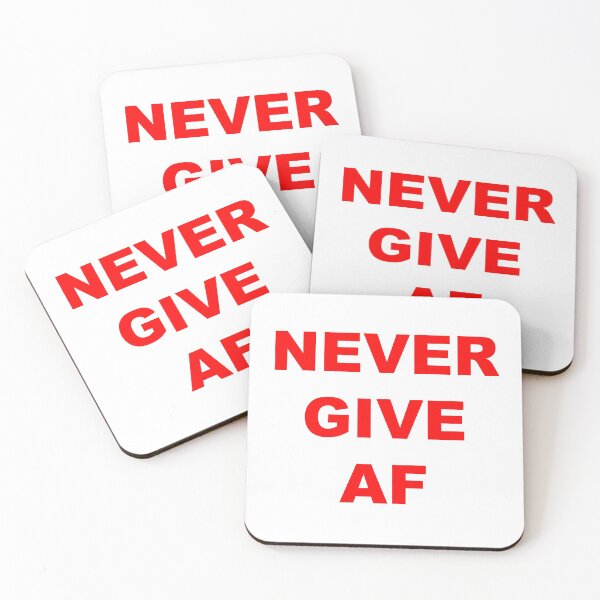 Item preview, Never Give AF (a fuck) designed and sold by rsty11.