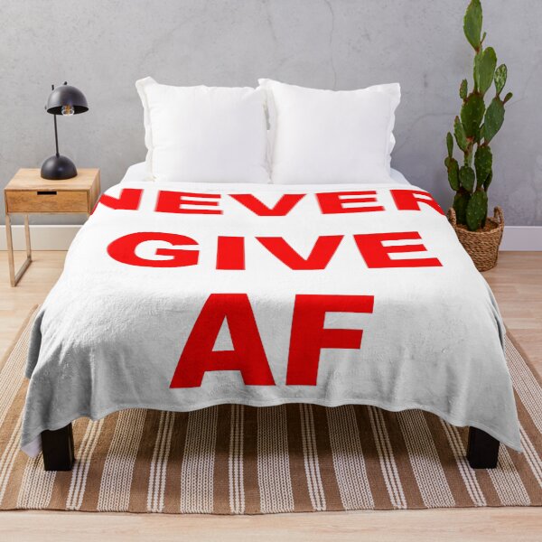 Item preview, Never Give AF (a fuck) designed and sold by rsty11.