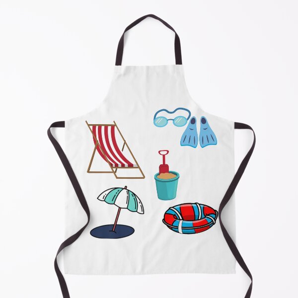 Item preview, Summer Beach Days Pack - cute - diving , umbrella, fun, sand designed and sold by Amalzaki.