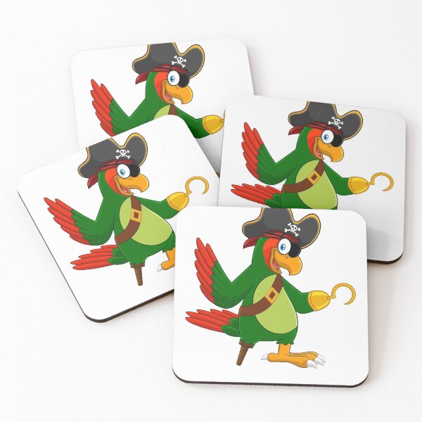 Item preview, Pirate parrot designed and sold by Heritees.