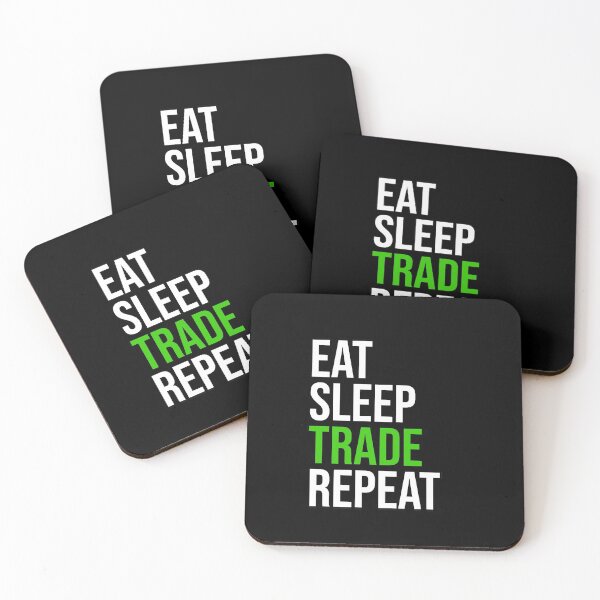 Item preview, Eat sleep trade repeat designed and sold by DynastyArt.