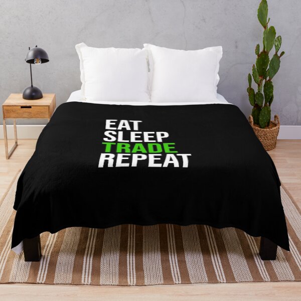 Item preview, Eat sleep trade repeat designed and sold by DynastyArt.