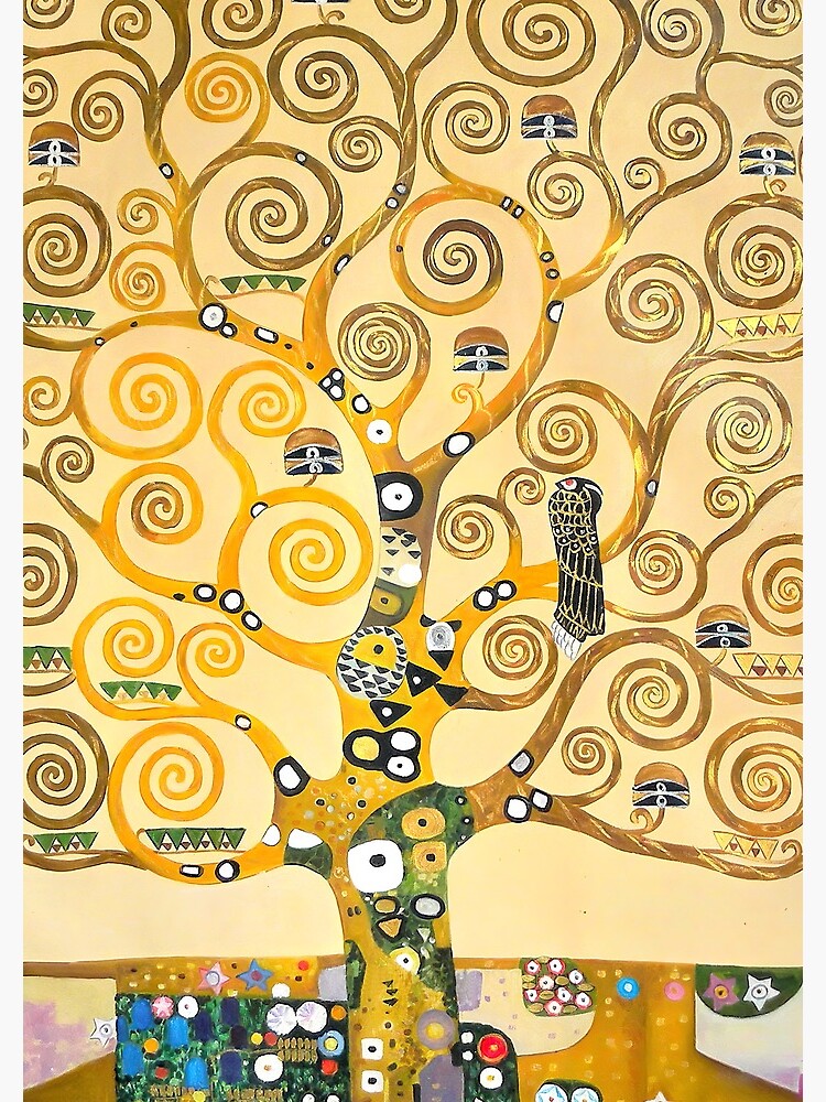 Gustav Klimt - The Tree of Life, Stoclet Frieze (L'Arbre de Vie, Stoclet  Frieze) 1909 | Journal