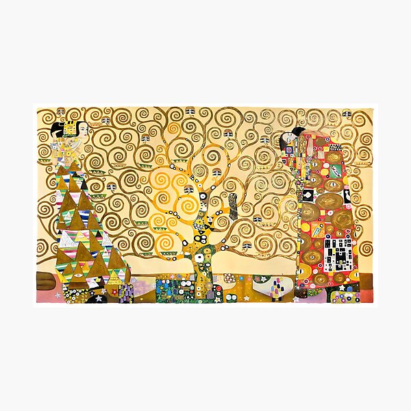 Item preview, Gustav Klimt - L'Arbre de Vie, Frise Stoclet (L'Arbre de Vie, Frise Stoclet) 1909 designed and sold by HistoryRestored.
