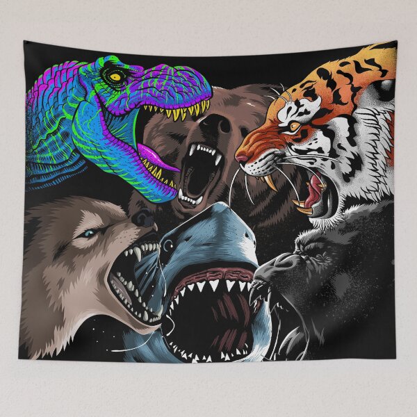 Item preview, Animal Attack designed and sold by albertocubatas.