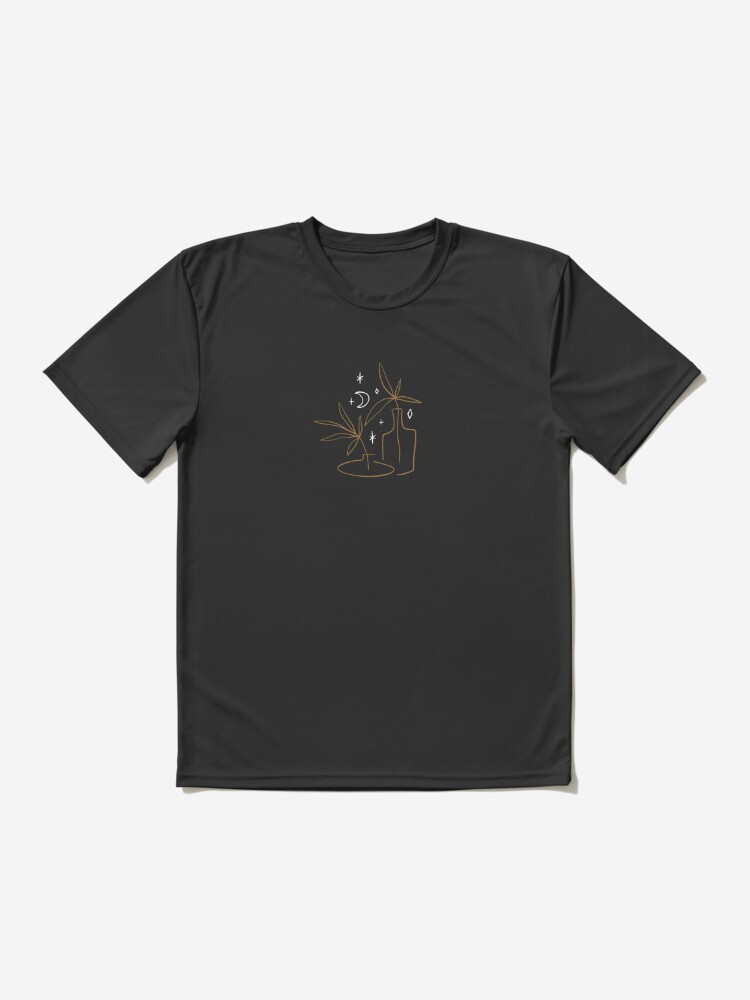 Simple flower silhouette t-shirt
