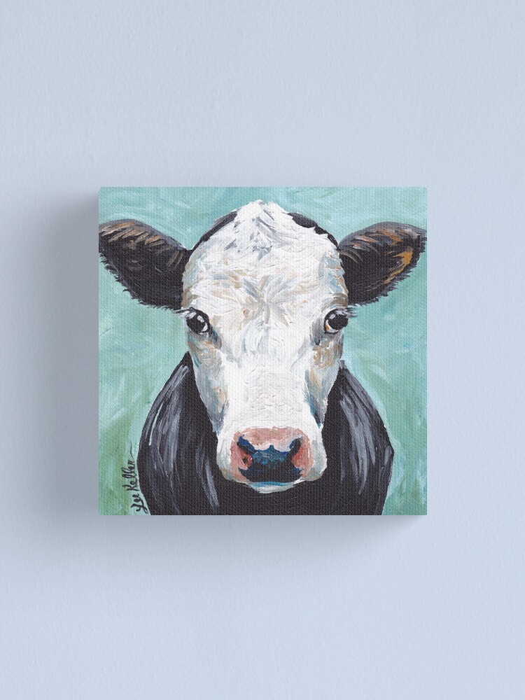 Cow painting canvas, acrylic, senior in high school - Cow paintings on  canvas, Cow painting, Painting