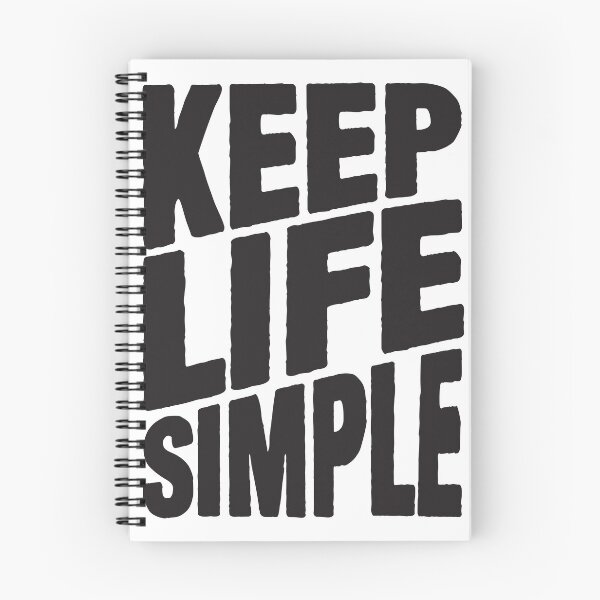 Item preview, Keep Life Simple designed and sold by plushism.