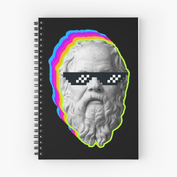 Item preview, Socrates Neon Pixel Sun Glasses designed and sold by ProjecTees.