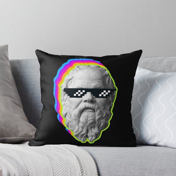 Item preview, Socrates Neon Pixel Sun Glasses designed and sold by ProjecTees.