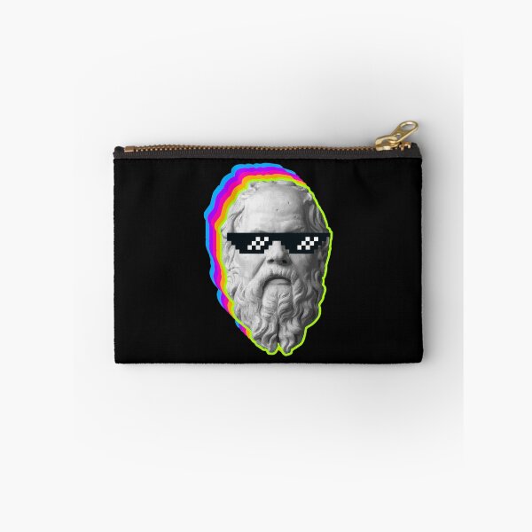 Item preview, Socrates Neon Pixel Sun Glasses designed and sold by ProjecTees.