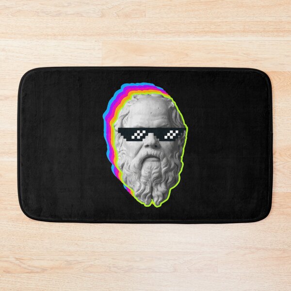 Item preview, Socrates Neon Pixel Sun Glasses designed and sold by ProjecTees.
