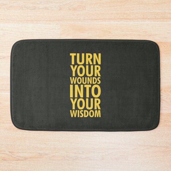 Item preview, Turn Your Wounds Into Your Wisdom designed and sold by PabloPatterns.