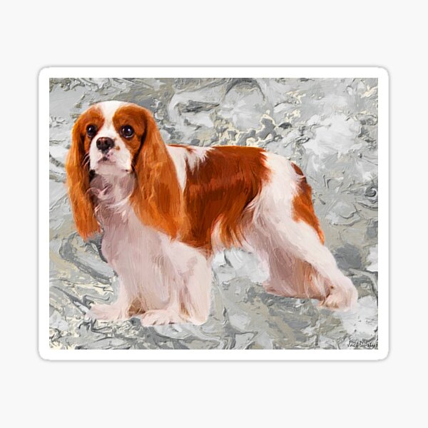Artikelvorschau, KÖNIG CHARLES CAVALIER SPANIEL entworfen und verkauft von TheresPawprints.